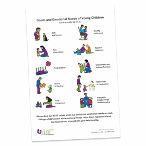 Social and Emotional Needs Poster - 24" x 36"